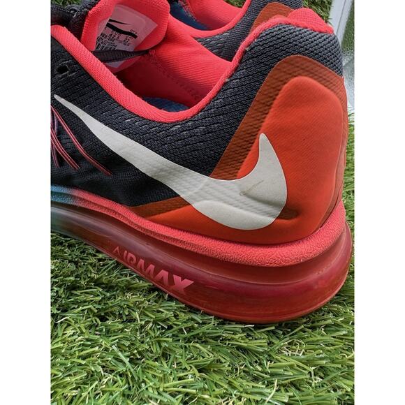 NIKE Air Max 2015 Black Multi Clearwater Running Walking Shoe Sneaker W Sz.9 EUC - Picture 8 of 9